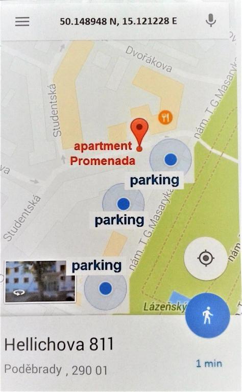 Apartmán Apartment Promenada Podebrady